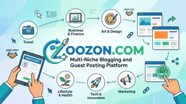 Voozon.com Multi-Niche Blogging and Guest Posting Platform